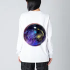 Ripples沖縄レジンアートの宇宙玉レジン Big Long Sleeve T-Shirt