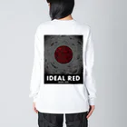 NAHO ISHII / 石井七歩のIDEAL RED Big Long Sleeve T-Shirt