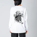 The Sleep WalkersのHeart ビッグシルエットロングスリーブTシャツ