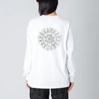 ウアナ*古代文字書工房の古代文字フトマニ図 Big Long Sleeve T-Shirt