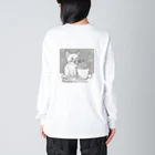 genesis_the_endの待てにゃんこ Big Long Sleeve T-Shirt