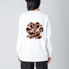 くぅTikTok猫部のTikTok NekobuロゴロンＴ Big Long Sleeve T-Shirt