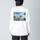 kuaczhuiのGolf Utopia Big Long Sleeve T-Shirt