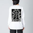 Skull sectionの太陽に祈り Big Long Sleeve T-Shirt