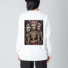 Skull sectionのガイコツのデザイン Big Long Sleeve T-Shirt