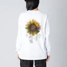 ダメうさリーモのPlace in the sun (2023 summer ver) ビッグシルエットロングスリーブTシャツ