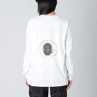 ReoReo-Artの冬のカクテルシリーズ ビッグシルエットロングスリーブTシャツ