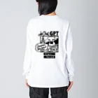 nya-mew（ニャーミュー）のにゃんこGPT(バックプリント) Big Long Sleeve T-Shirt