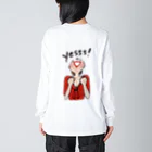 アンティークZeeeのYES! ポジティブWoman Big Long Sleeve T-Shirt