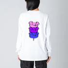 1000屋のカロリーベアだんご Big Long Sleeve T-Shirt