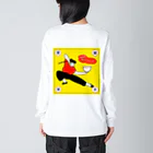 くろりさしょっぷのバリカタ　ぱじゃまにしてもいいよロンT Big Long Sleeve T-Shirt