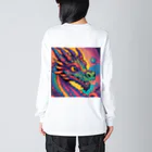 DORAGONIAのサイケドラゴン Big Long Sleeve T-Shirt