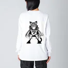 cray299の闘う猫メイド（ハンドガン） Big Long Sleeve T-Shirt