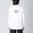 DH＋の江戸時代温泉地での湯治客 Big Long Sleeve T-Shirt