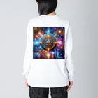 itohmaの梵字＋AI Big Long Sleeve T-Shirt