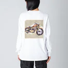 TILUのMotorcycle Big Long Sleeve T-Shirt