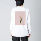 rilybiiの*Cherry Blossom ,Peach ,Tulip . ビッグシルエットロングスリーブTシャツ