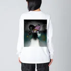アフターネオの 心の迷宮（深淵の肖像） ビッグシルエットロングスリーブTシャツ