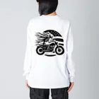 シマのドクロライダー Big Long Sleeve T-Shirt