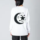 hanahanabiの月 Big Long Sleeve T-Shirt