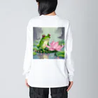 かるるんショップの今日も明日も明後日も。。アーメー　 Big Long Sleeve T-Shirt