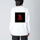 長谷川めるもの銭湯倶楽部 Big Long Sleeve T-Shirt