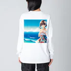 かるるんショップの海と南国と水着と　夏休み Big Long Sleeve T-Shirt