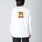 Mizのゆるハウスのシェルティタッチ！ Big Long Sleeve T-Shirt