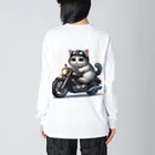 Creation CATのライダーCAT Big Long Sleeve T-Shirt