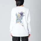 Earl Grey tea timeのCharlotte（シャーロット） Big Long Sleeve T-Shirt