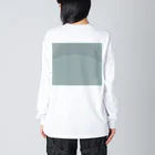 IMABURAIのWatercolor Big Long Sleeve T-Shirt