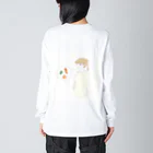 ちっちゃいての買い物ガール Big Long Sleeve T-Shirt