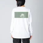 やまぎわさゆりのhana モス Big Long Sleeve T-Shirt