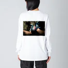 G-Holic Storeのニューバランス Big Long Sleeve T-Shirt