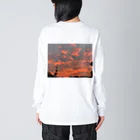 610さんの秋の夕焼け Big Long Sleeve T-Shirt