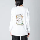 紫鹿庵のおいしかった牛乳 Big Long Sleeve T-Shirt