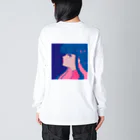 ヌケガケ☆ゆ〜らんのロマンティックな女の子 ビッグシルエットロングスリーブTシャツ