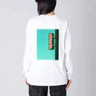 看板グラフィックスのさようなら（ビル）表裏印刷 Big Long Sleeve T-Shirt