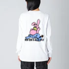 BOREDAMNのREBELLION Big Long Sleeve T-Shirt