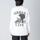 nidan-illustrationの"URBAN LIFE" #2 Big Long Sleeve T-Shirt