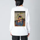 nidan-illustrationの"武者絵" 3-#2 ビッグシルエットロングスリーブTシャツ