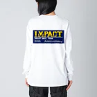 IMPACTのIMPACT 루즈핏 롱 슬리브 티셔츠