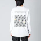西まりも＠アプリ開発/Flutter&Firebaseのドリグロオレンジロゴ Big Long Sleeve T-Shirt