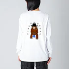 crazy monkeyのcrazy monkey ビッグシルエットロングスリーブTシャツ