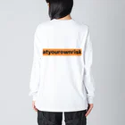 atyourownriskのatyourownrisk Big Long Sleeve T-Shirt