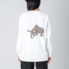 sani0804のマンモ Big Long Sleeve T-Shirt