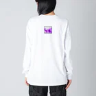 mannaのジャポニズム Big Long Sleeve T-Shirt