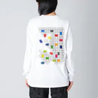 AURA_HYSTERICAのJigsaw_Puzzle ビッグシルエットロングスリーブTシャツ