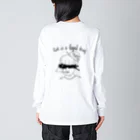 酒好きライブキッズの気まぐれの合法麻楽(ROCK) Big Long Sleeve T-Shirt