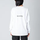 TETE A TETE LIFE WEARのHappy/Birthday ロゴ大きめ Big Long Sleeve T-Shirt